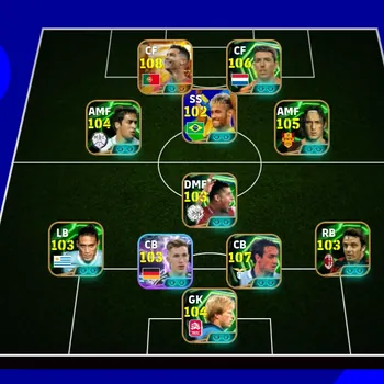 eFootball Accounts Legends & Iconic Players EFOOTBALL COLECTIVE 3236+ | BIGTIME C RONALDO,ROY MAKAAY,ALESANDRO NESTA,NEYMAR