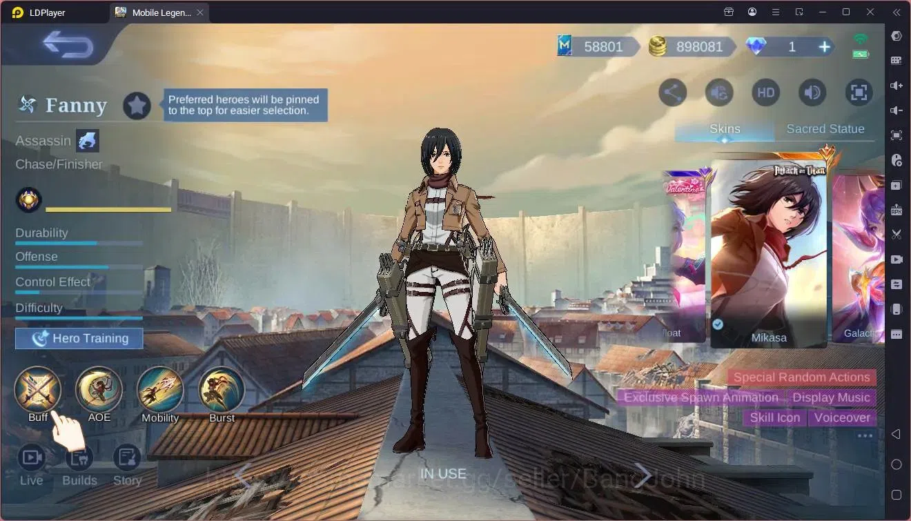 Mobile Legends: Bang Bang Accounts Global|Hero132|Skin 611|World|Skin Legend Alu,John image 4