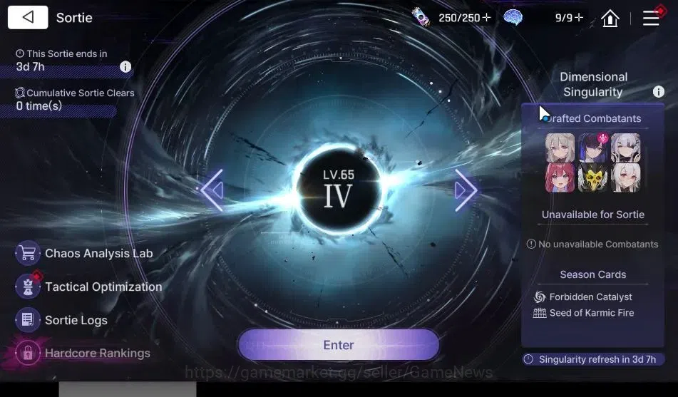 Chaos Zero Nightmare Accounts GLOBAL|Lv 55|7 SSR(HeidemarieM4+Sign,TipheraM1,Mei image 16