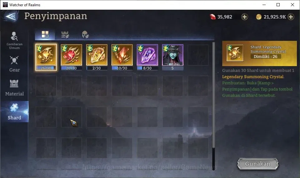Watcher of Realms Accounts GLOBAL 50x|Starter Ready Gacha|Lv 6|62K Power|35K  image 12