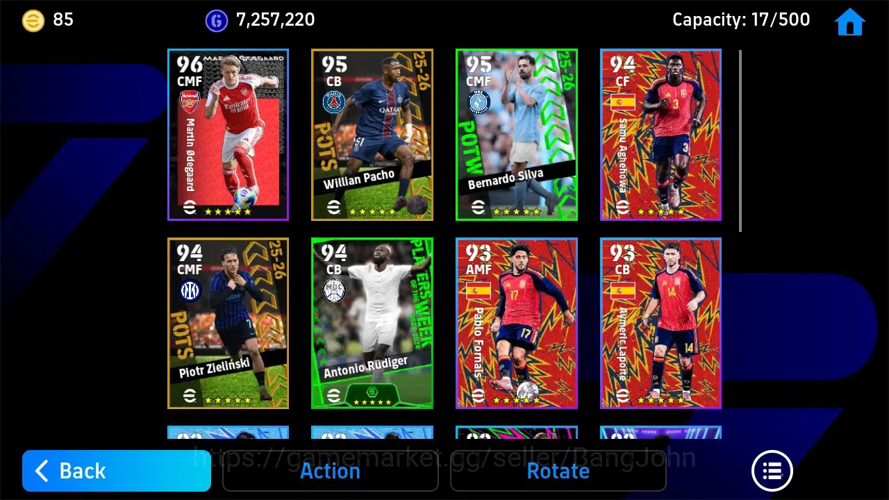 eFootball Accounts Legends & Iconic Players Mobile |PW 3149|Bigtime Declan Rice|Epic Koeman,Drogba,Gerrard,Shevchenko 1