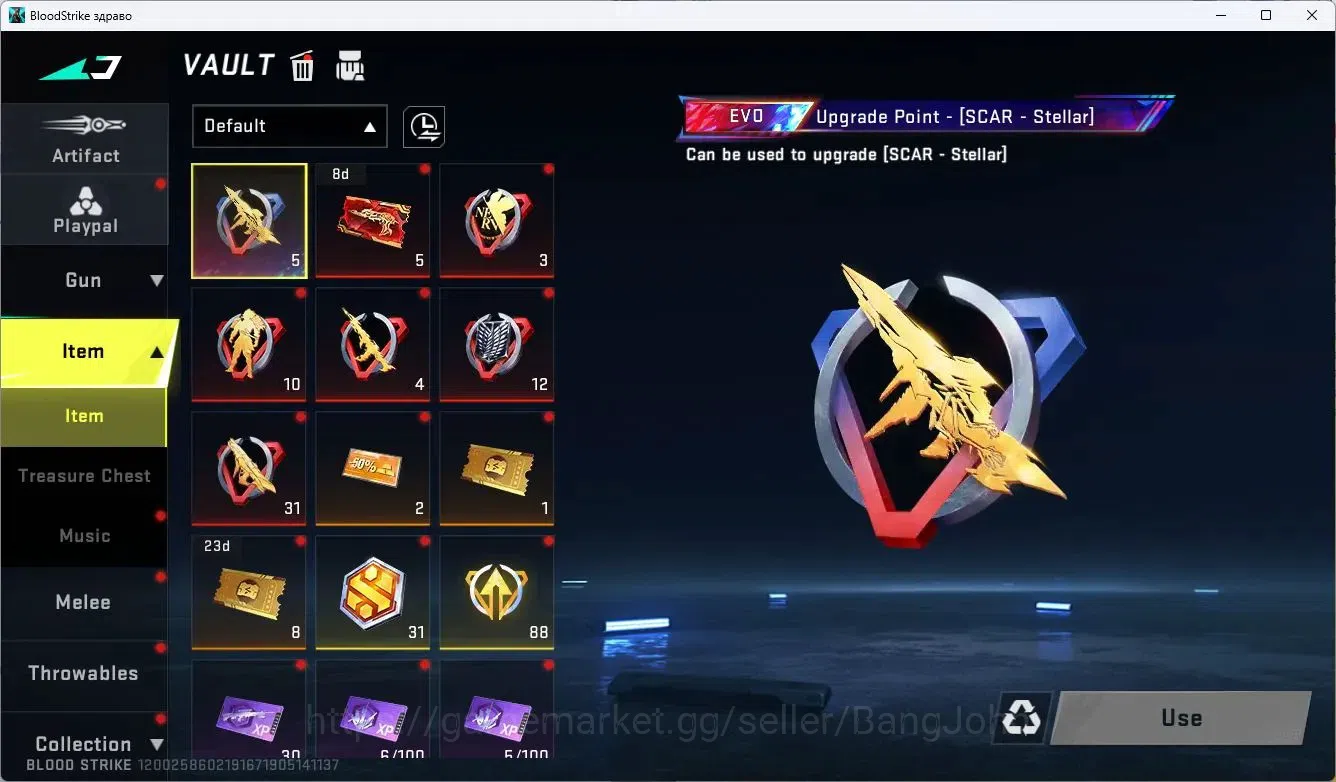 Blood Strike Accounts ASIA | 3 Collab Skins | Eternal MP5-Bloodrift | 12 image 13