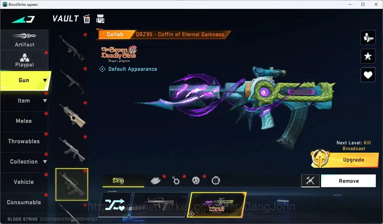 Blood Strike Accounts ASIA | 3 Collab Skins | Eternal MP5-Bloodrift | 12 image 15