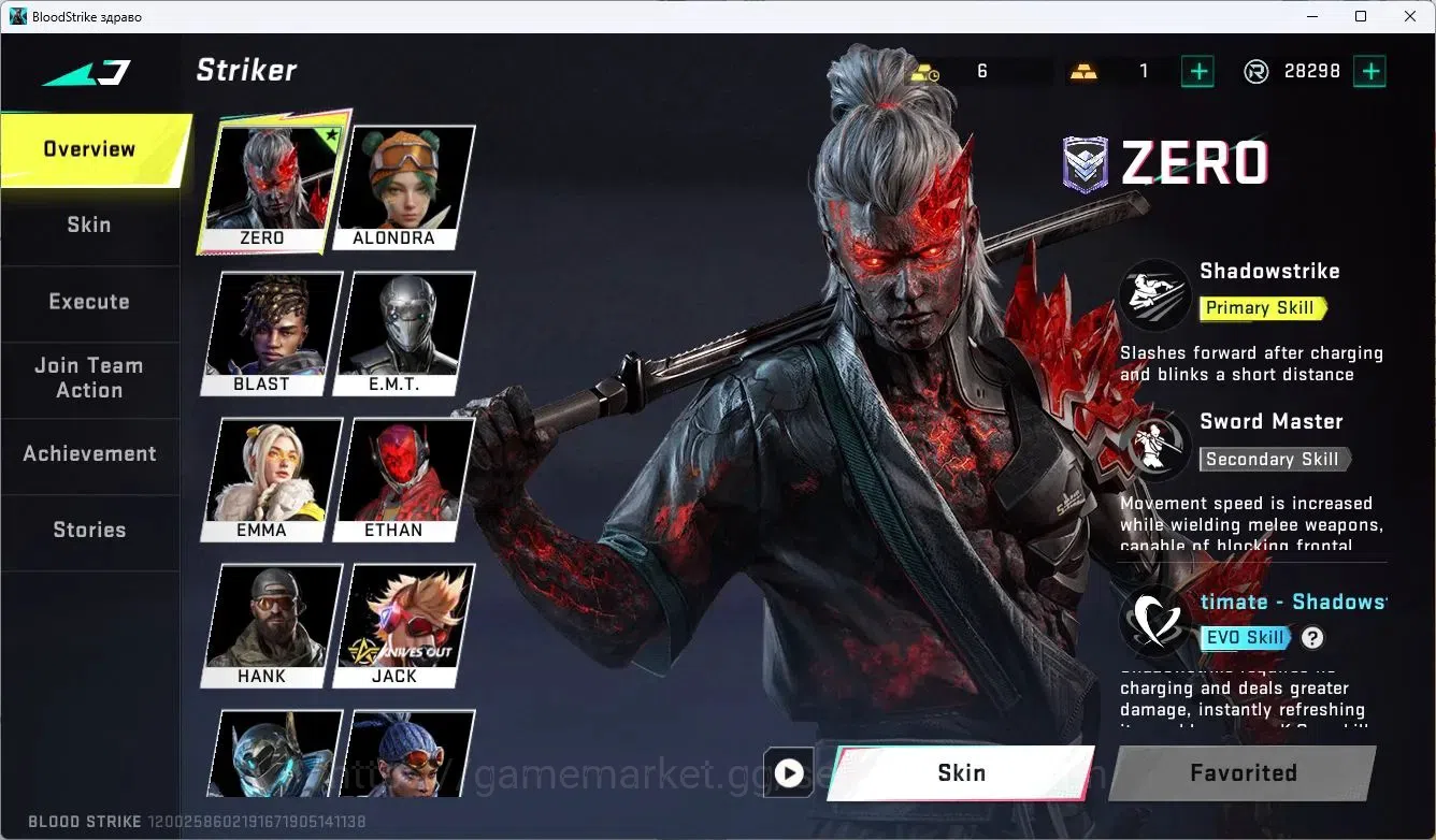 Blood Strike Accounts ASIA | 3 Collab Skins | Eternal MP5-Bloodrift | 12 image 5
