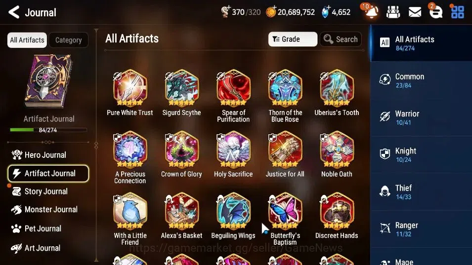 Epic Seven Accounts GLOBAL Unverif|16 ML(RueleLight,Salome,GenRas,Etc) image 10
