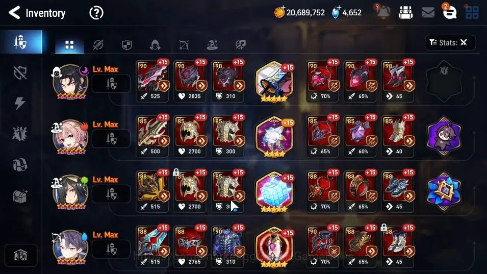 Epic Seven Accounts GLOBAL Unverif|16 ML(RueleLight,Salome,GenRas,Etc) image 19