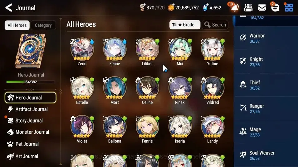Epic Seven Accounts GLOBAL Unverif|16 ML(RueleLight,Salome,GenRas,Etc) image 8