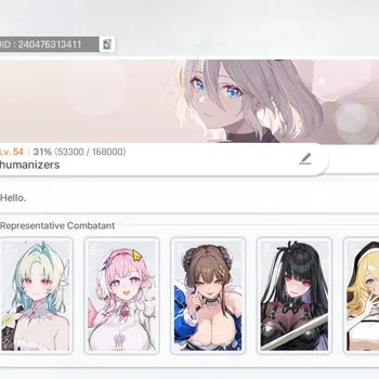 Chaos Zero Nightmare Accounts ASIA | Starter 6 Limit, Heidemarie E1, Diana, Yuki image 1