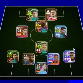 eFootball Accounts Legends & Iconic Players Android|Big Time Lamine Yamal|3 Epic Steven Gerrard,Daniele Massaro,Serginho|3