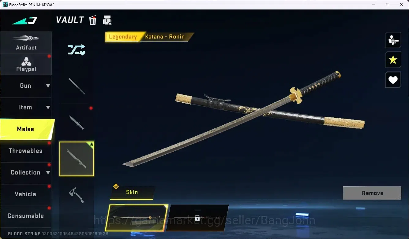 Blood Strike Accounts ASIA |2 Collab Gun [TR&EVA] |8 Legend Guns |Legend image 13