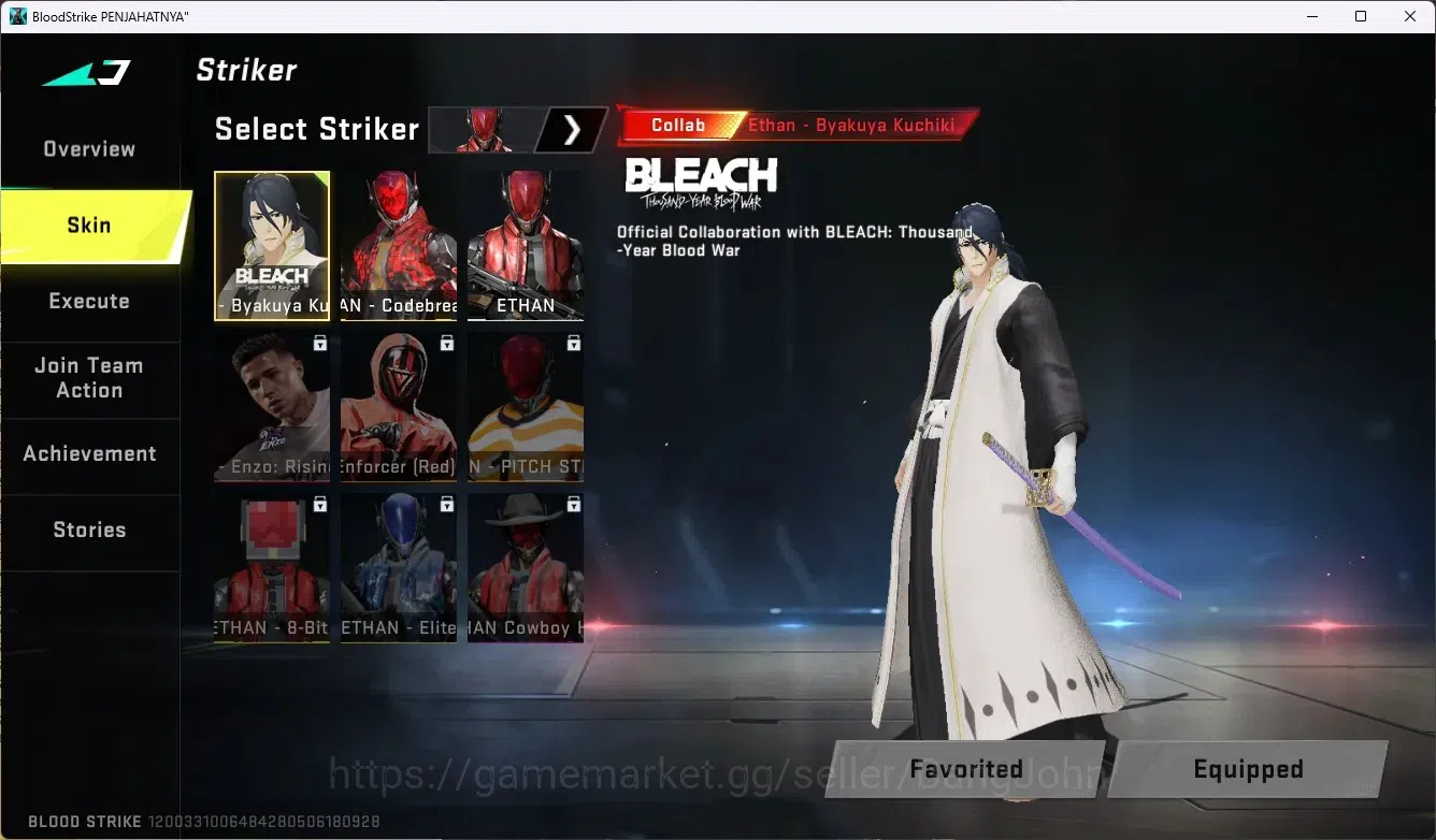 Blood Strike Accounts ASIA |2 Collab Gun [TR&EVA] |8 Legend Guns |Legend image 14