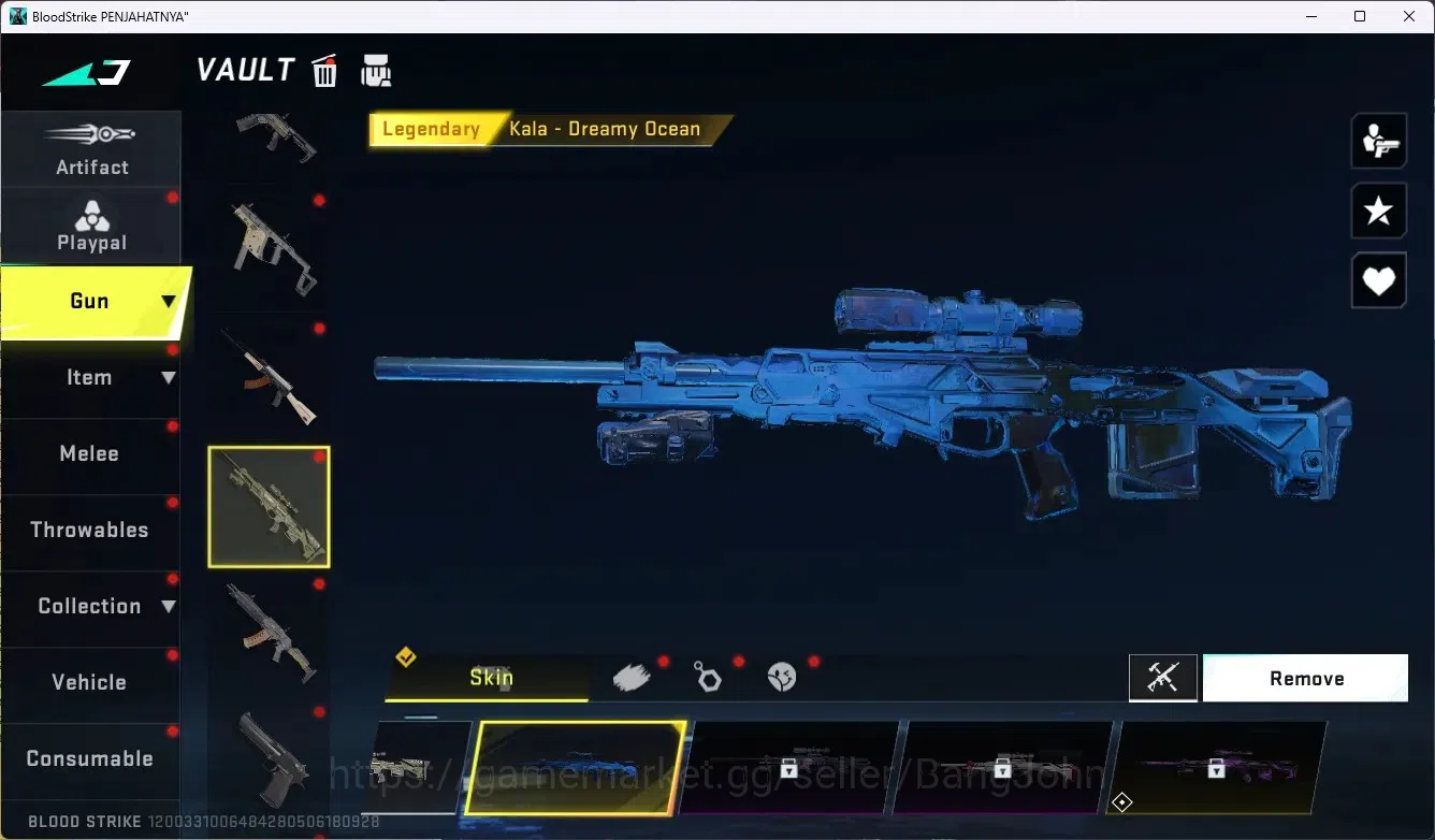 Blood Strike Accounts ASIA |2 Collab Gun [TR&EVA] |8 Legend Guns |Legend image 6