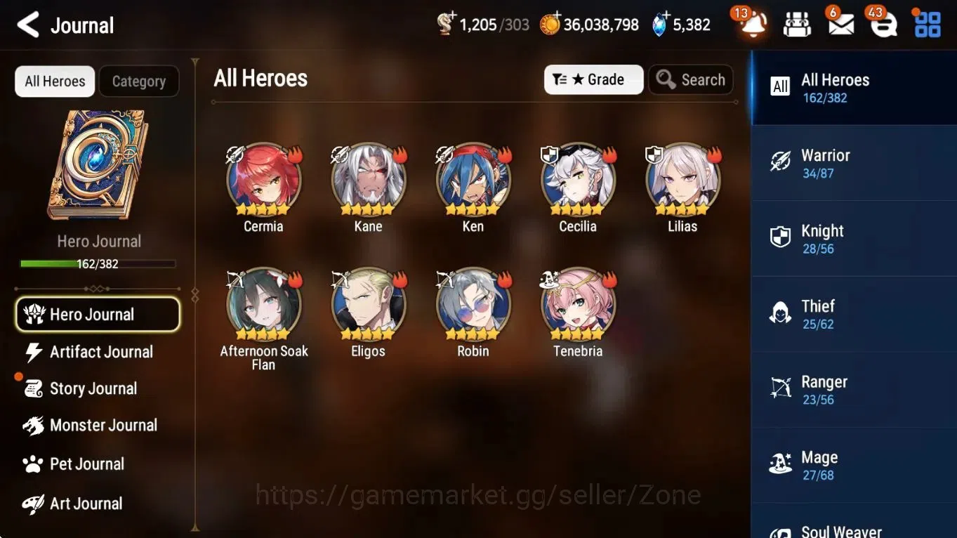 Epic Seven Accounts Global Unverif|13ML (RnL, LotS, RoL, BArunka, SNYu image 2