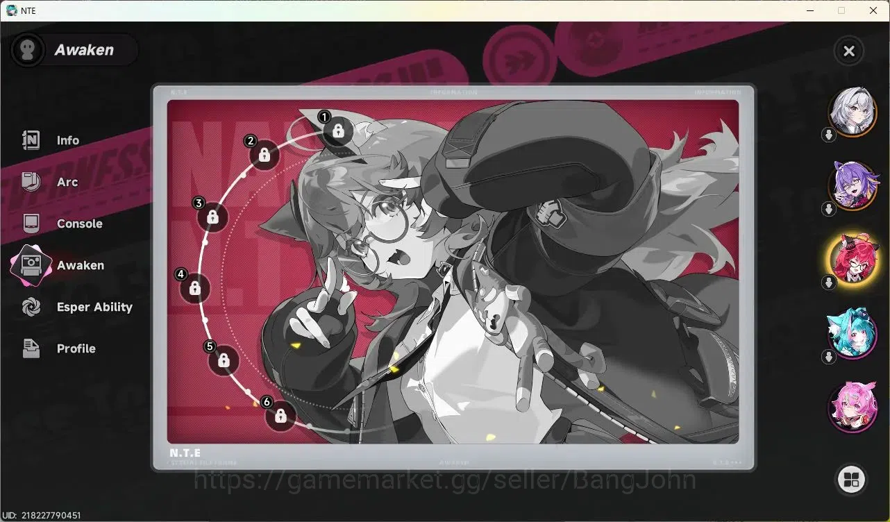 Neverness to Everness Accounts SEA | Starter Lv 3 | 2 SSR (Nanally,Fadia)+ 6 SR + image 12