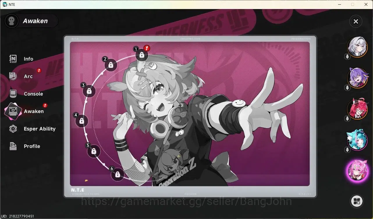 Neverness to Everness Accounts SEA | Starter Lv 3 | 2 SSR (Nanally,Fadia)+ 6 SR + image 14