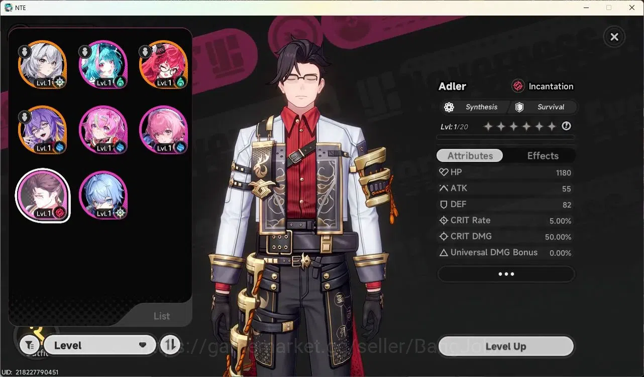 Neverness to Everness Accounts SEA | Starter Lv 3 | 2 SSR (Nanally,Fadia)+ 6 SR + image 2