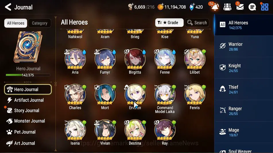 Epic Seven Accounts GLOBAL Unverif|7 ML(SE Celine,LR Krau,BM Haste,Etc image 6