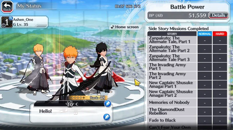 Bleach: Brave Souls Accounts [GLOBAL]6K Orbs+Fresh All Story|2 Ichigo Renewed,T image 5