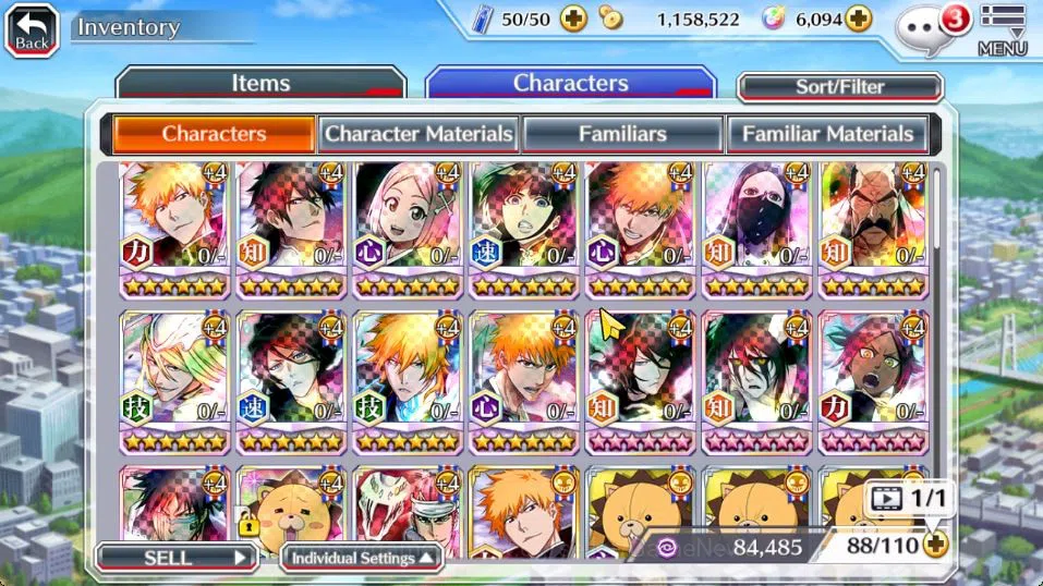 Bleach: Brave Souls Accounts [GLOBAL]6K Orbs+Fresh All Story|2 Ichigo Renewed,T image 7