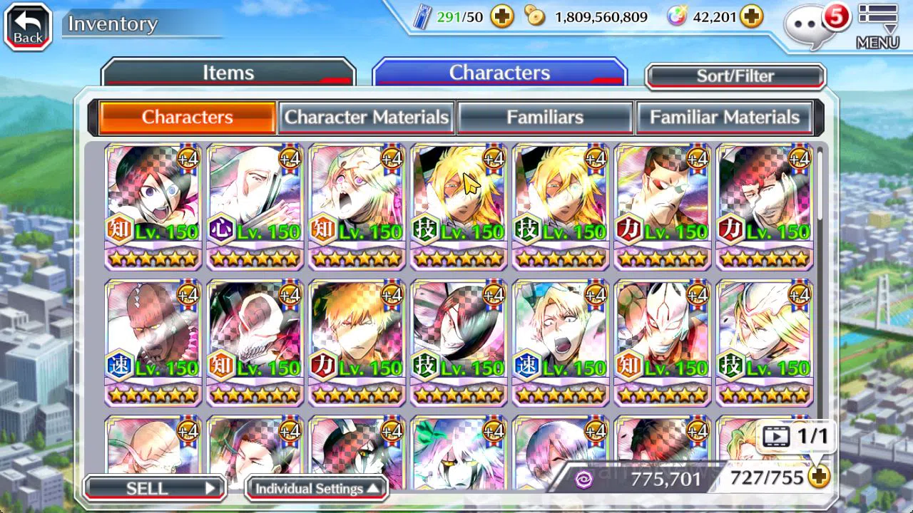 Bleach: Brave Souls Accounts Mid-Tier [GLOBAL]42 Orbs|Rukia,Ichigo 10th Aniv,SoulReper[Shunsui,Jushiro],TYBW25 11