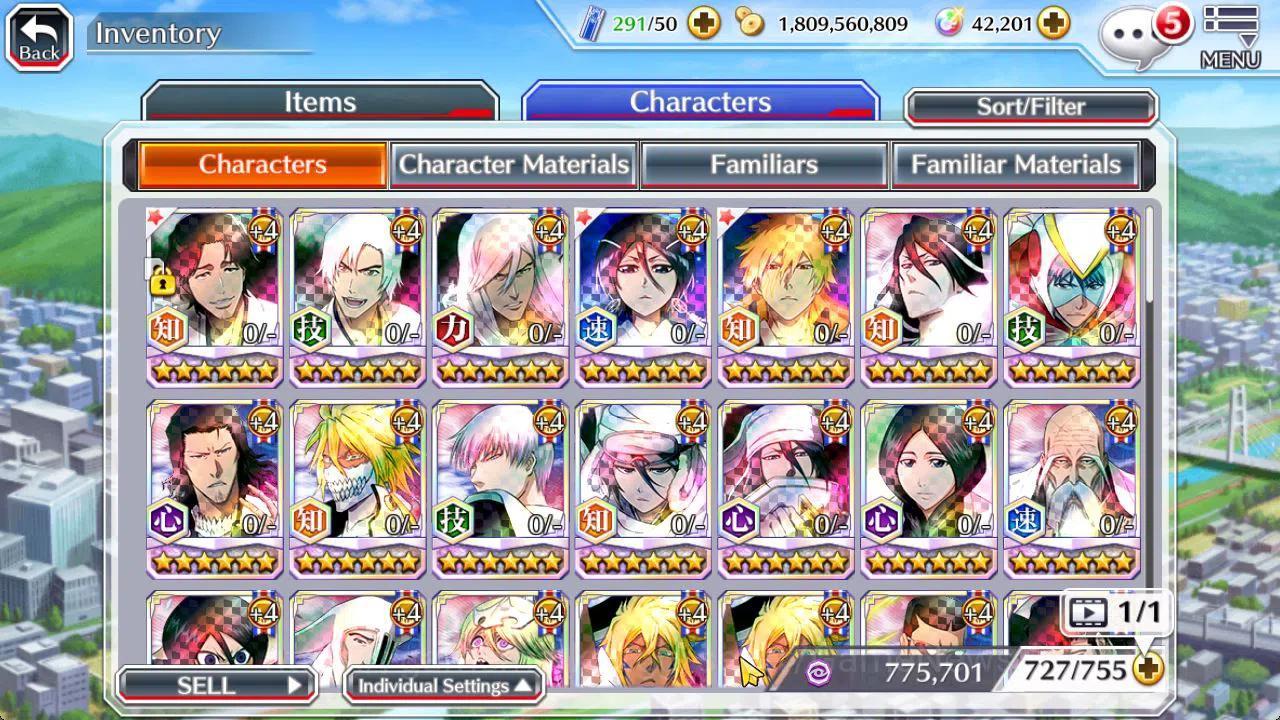Bleach: Brave Souls Accounts Mid-Tier [GLOBAL]42 Orbs|Rukia,Ichigo 10th Aniv,SoulReper[Shunsui,Jushiro],TYBW25 12