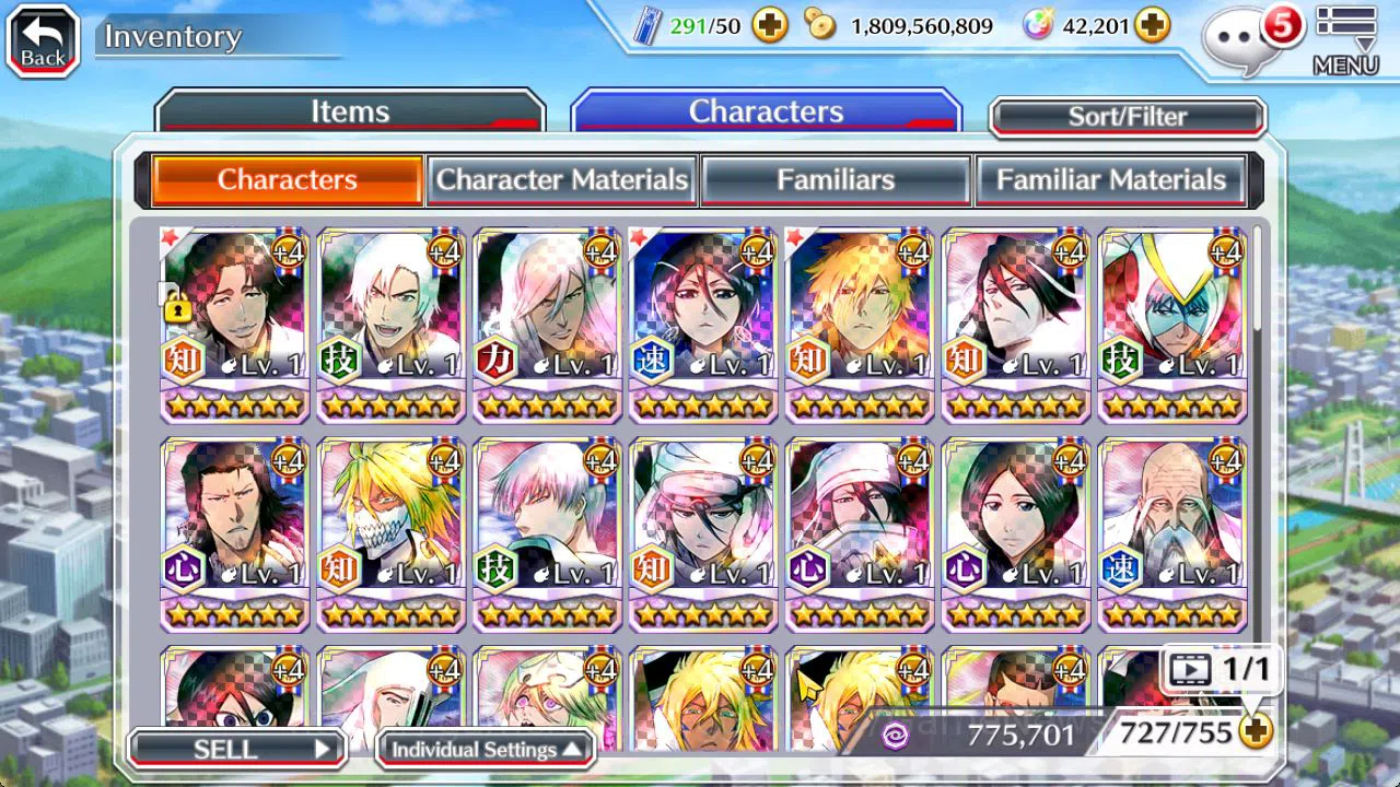 Bleach: Brave Souls Accounts Mid-Tier [GLOBAL]42 Orbs|Rukia,Ichigo 10th Aniv,SoulReper[Shunsui,Jushiro],TYBW25 13