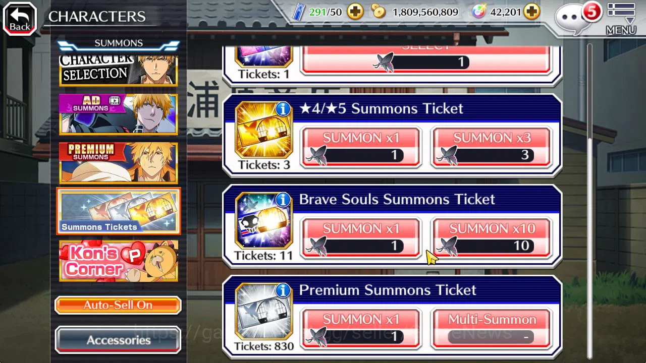 Bleach: Brave Souls Accounts Mid-Tier [GLOBAL]42 Orbs|Rukia,Ichigo 10th Aniv,SoulReper[Shunsui,Jushiro],TYBW25 14