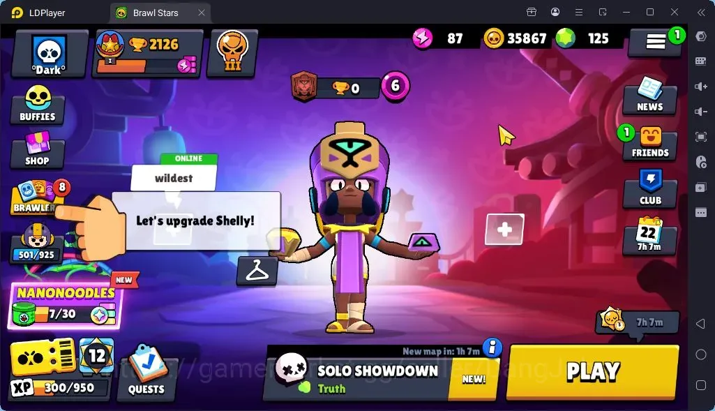 Brawl Stars Accounts Global |Trophy 2126 | Brawler 29| Skins 1 Hyperchrge 1Mythic,8Epic| Bling 6956|Protect Off|Check SS 1