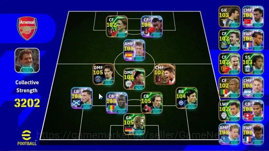 eFootball Accounts Android|Vitinha Balon Dor,Alexander Isak,Franco Ba image 1