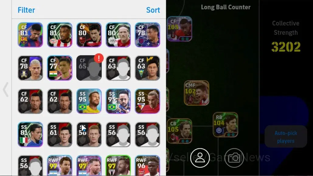 eFootball Accounts Android|Vitinha Balon Dor,Alexander Isak,Franco Ba image 3