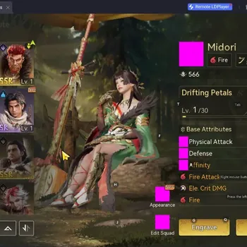 Monster Hunter Outlanders Accounts Others APAC|Lv 5|Fresh Starter|1 Limit + 2 SSR( Midori,Pyro)|MC Female|Log Garena|Check