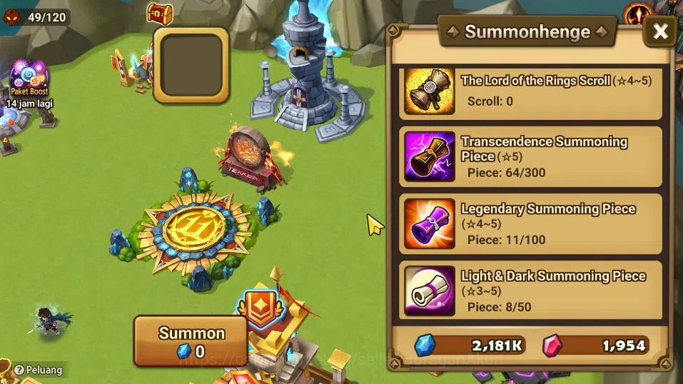 Summoners War: Sky Arena Accounts Mid-Game ASIA Lv 100|2 LD (Xiana,Yeonhong)| 45 NB5 Total(Nora,Bolverk,Oliver,Etc)+100 16