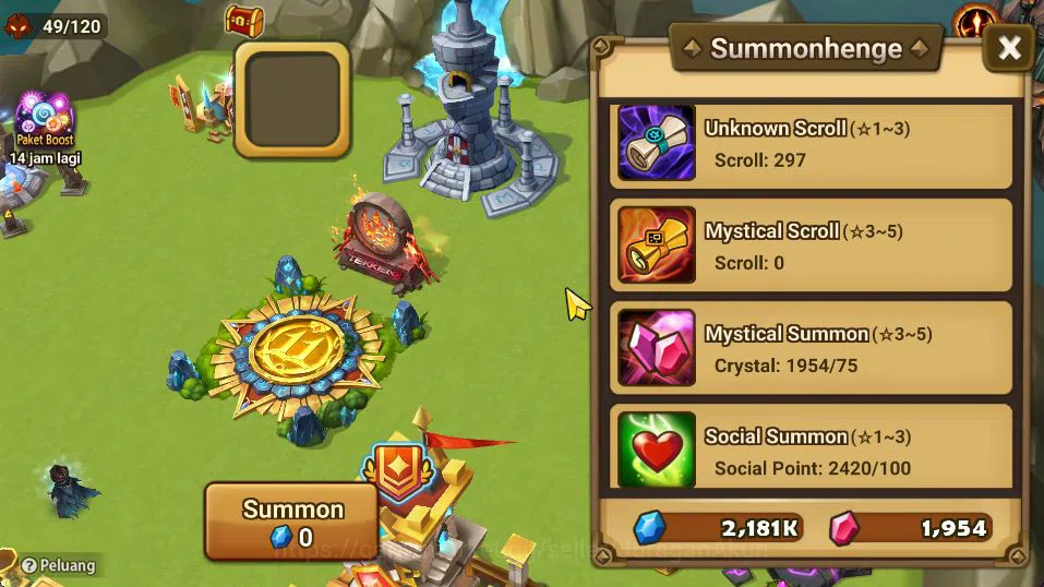 Summoners War: Sky Arena Accounts Mid-Game ASIA Lv 100|2 LD (Xiana,Yeonhong)| 45 NB5 Total(Nora,Bolverk,Oliver,Etc)+100 17