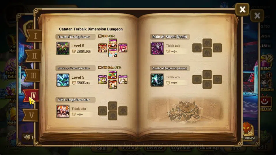Summoners War: Sky Arena Accounts Mid-Game ASIA Lv 100|2 LD (Xiana,Yeonhong)| 45 NB5 Total(Nora,Bolverk,Oliver,Etc)+100 6