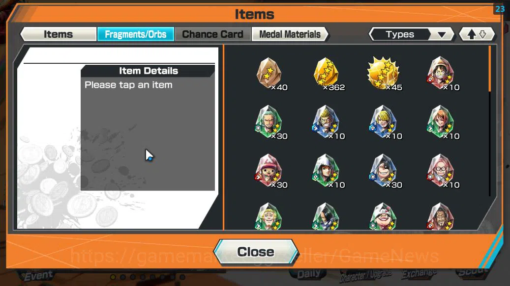 One Piece Bounty Rush Accounts Starter Global|4 EX|5Elders Saturn,Onigashima Zoro,PB Kuzan,[Borsalino]|Rank 8