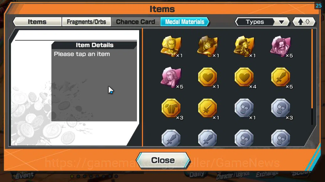 One Piece Bounty Rush Accounts Starter Global|4 EX|5Elders Saturn,Onigashima Zoro,PB Kuzan,[Borsalino]|Rank 9