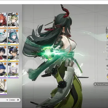 Arknights: Endfield Accounts Asia|LV 53|60K Oro +22 Ori|4 SSR (1 Limited)+5 (*6 Weapn)|(Zhuang Fangyi)+Signature |Male