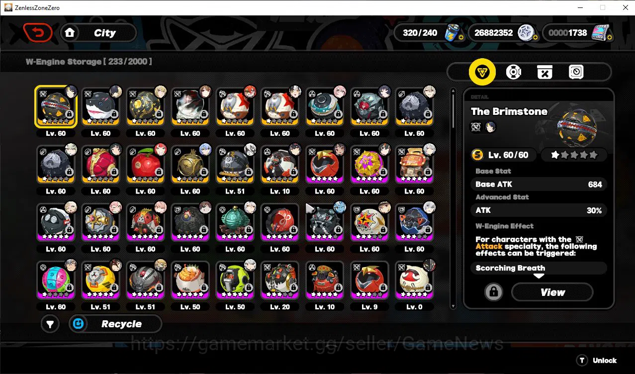 Zenless Zone Zero Accounts ASIA|IK 60|YSG & Yixuan Team 16 Limited[Ye Shungua image 11