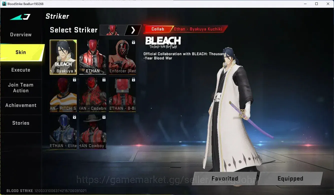 Blood Strike Accounts ASIA|Collab MCX - EVA-00|1 Legendary Gun|1 Legend image 7