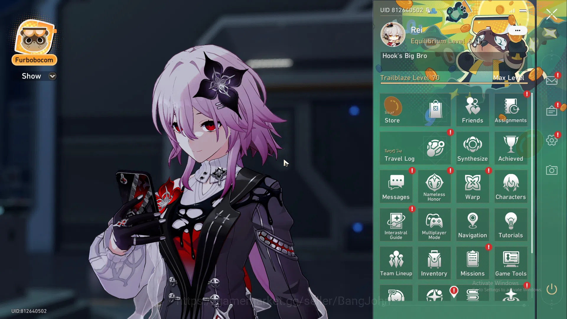 Honkai Star Rail Accounts ASIA | TL 70 | evernight, castorice, huohuo, the h image 1