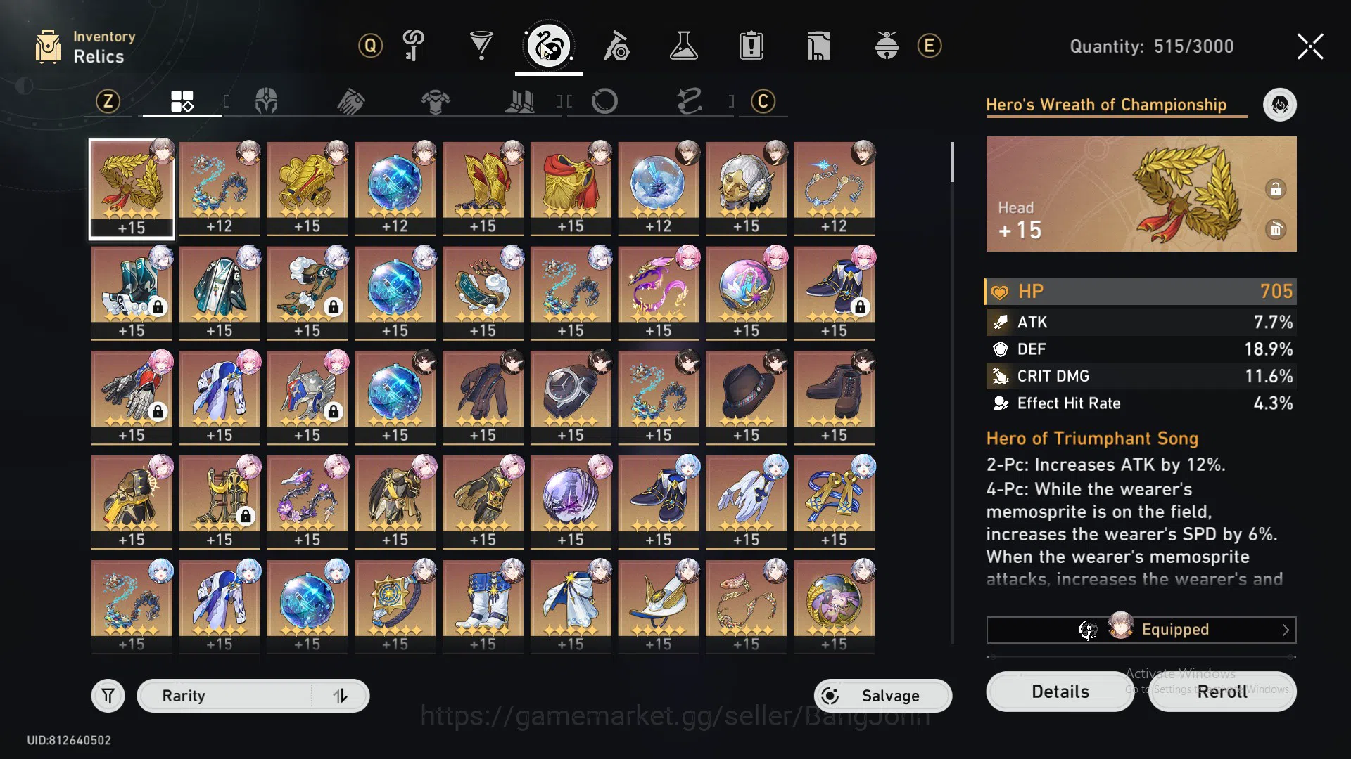 Honkai Star Rail Accounts ASIA | TL 70 | evernight, castorice, huohuo, the h image 10
