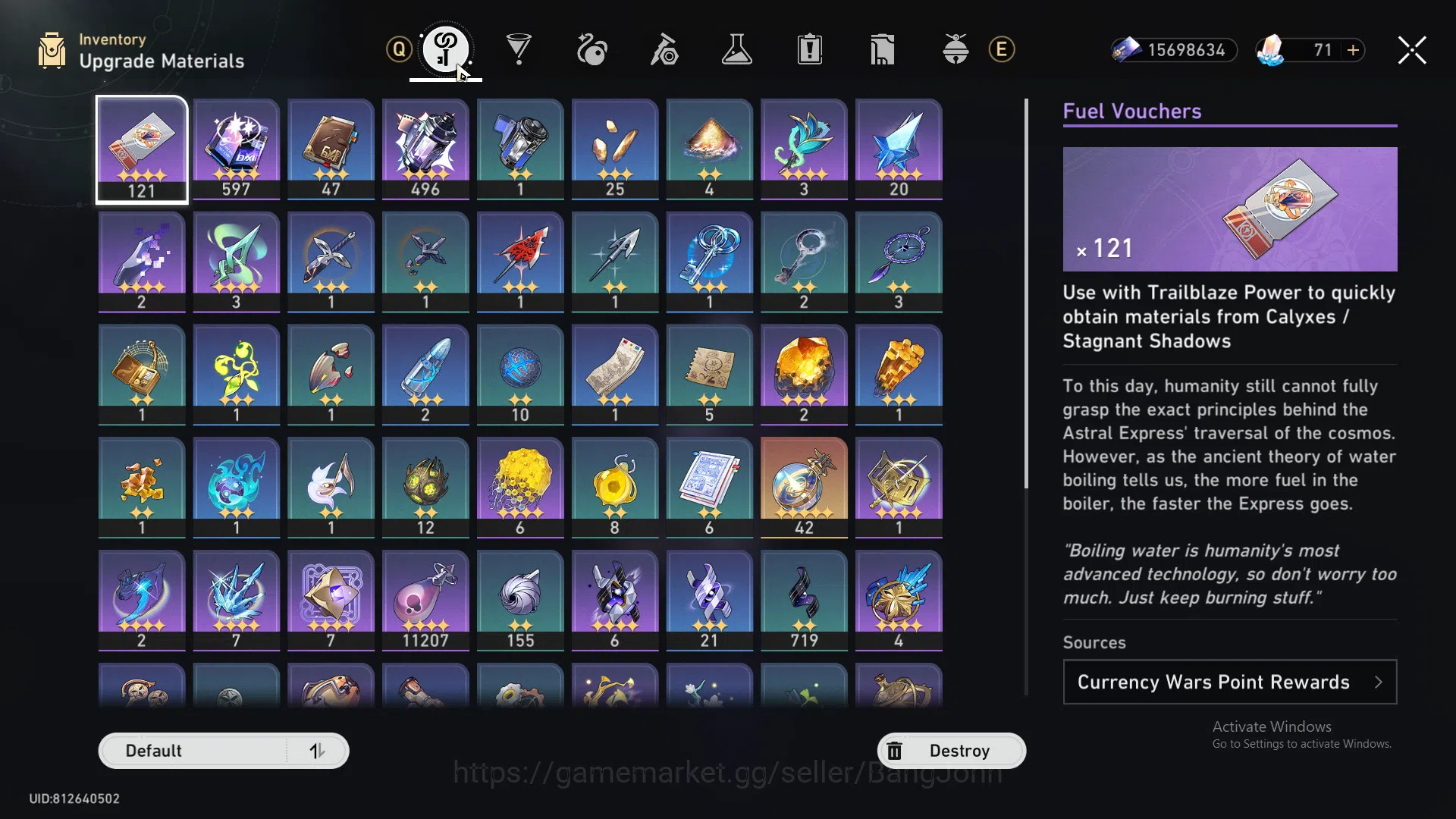 Honkai Star Rail Accounts ASIA | TL 70 | evernight, castorice, huohuo, the h image 9