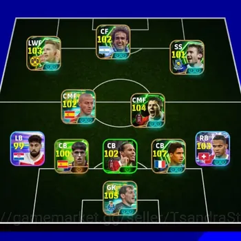 eFootball Accounts Starter Collective 3204 || Epic Varane X James Madison X Samuel Eto'o X Suarez X Casillas X Cheapest!!!