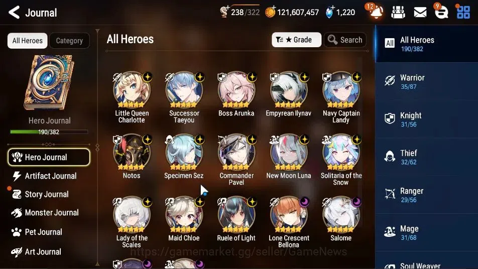 Epic Seven Accounts ASIA Verif|17 ML(Notos,LOTScales,Salome,BArunka,Ha image 6