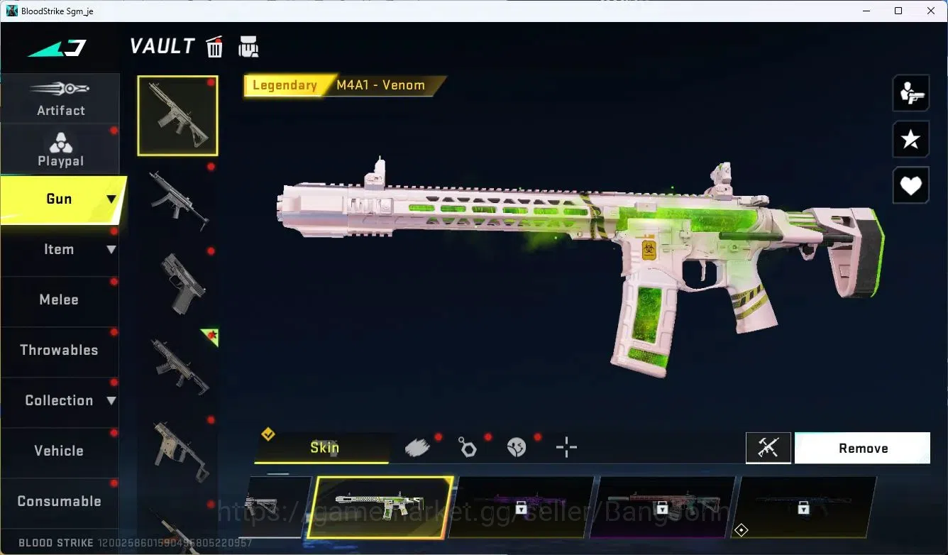Blood Strike Accounts ASIA |2 Collab[AOT+7DS]|5 Legendary Guns|Skin Eter image 3