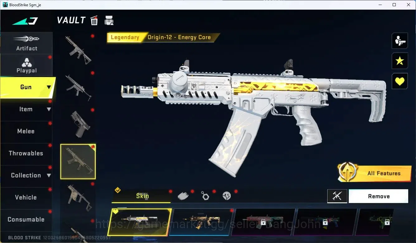 Blood Strike Accounts ASIA |2 Collab[AOT+7DS]|5 Legendary Guns|Skin Eter image 4