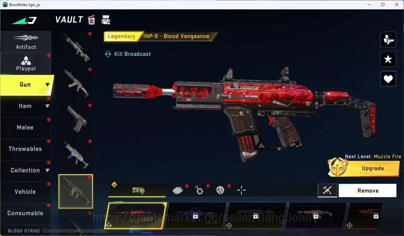 Blood Strike Accounts ASIA |2 Collab[AOT+7DS]|5 Legendary Guns|Skin Eter image 7