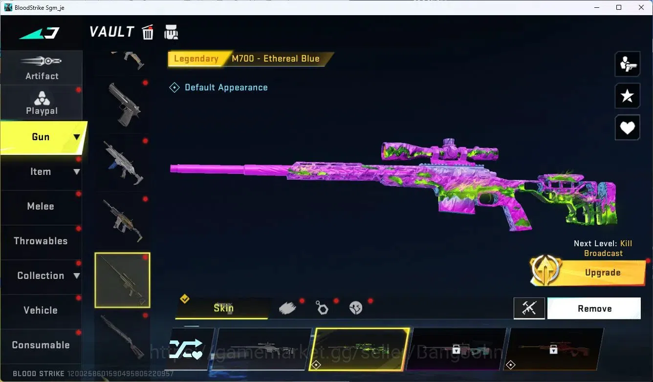 Blood Strike Accounts ASIA |2 Collab[AOT+7DS]|5 Legendary Guns|Skin Eter image 8
