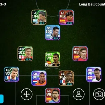 eFootball Accounts Legends & Iconic Players Mobile|PW 3040|Marcel Desailly BigT,Luis Suarez Epic,Steven Gerrard