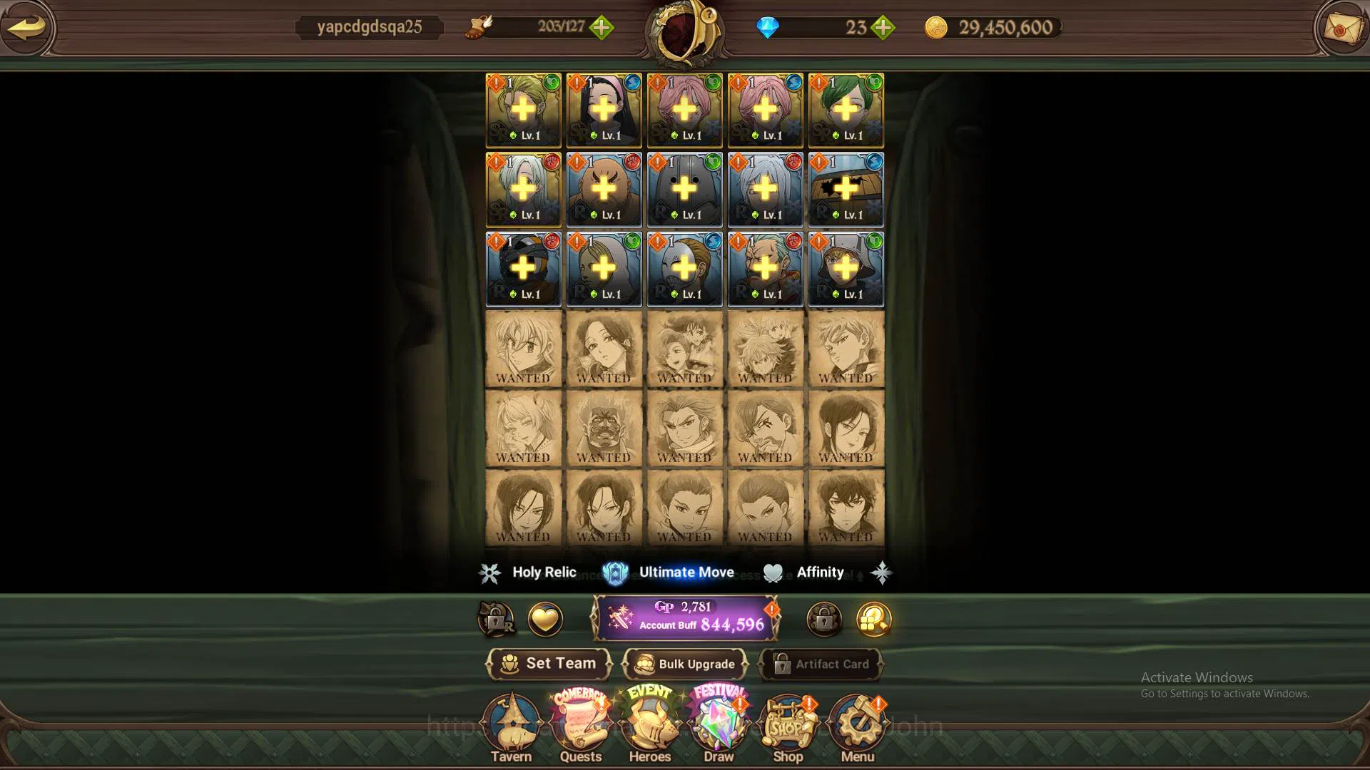 The Seven Deadly Sins: Grand Cross Accounts ASIA|844K CC|1collab Cocytus|UR Salos,Meresca,Oppr image 10